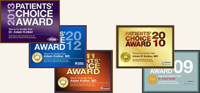Patients' Choice Award: 2008-2013 Press Feature