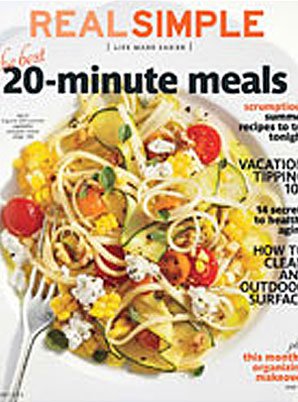 Real Simple Magazine: August 2013 Magazine Cover
