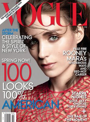 Vogue Magazine: January 2013 Magazine Cover