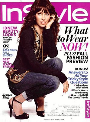InStyle Magazine: August 2012 Magazine Cover