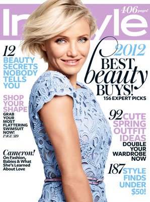 InStyle Magazine: May 2012 Magazine Cover