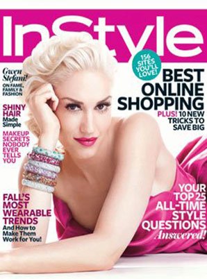 InStyle Magazine: November 2011 Magazine Cover