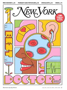 New York Magazine: Best Doctors 2018 Magazine Cover