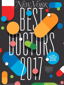New York Magazine: Best Doctors 2017 Magazine Cover