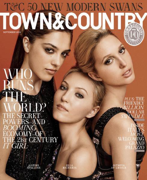 Town & Country: September 2016 Magazine Cover